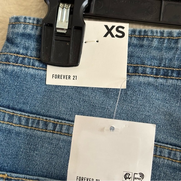 Forever 21 Blue Flare & Wide Leg Jeans - Picture 8 of 12